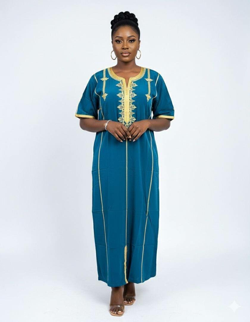 Robe Caftan Élégante Femme