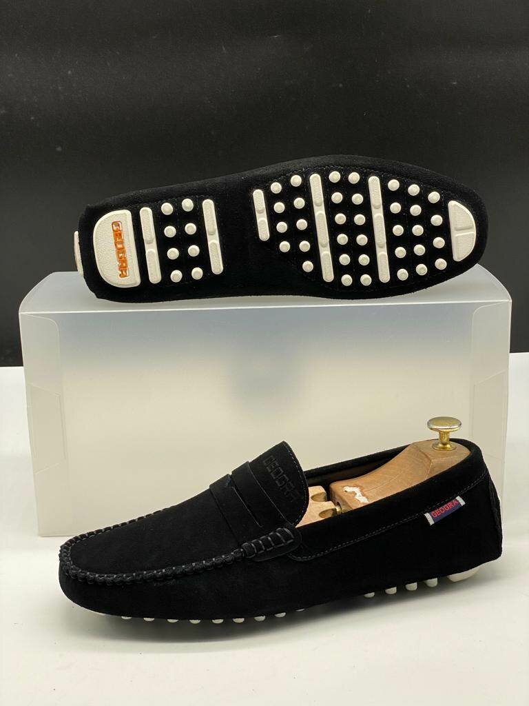 Mocassins en daim élégants