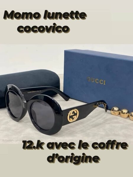 Lunettes de soleil Gucci chic