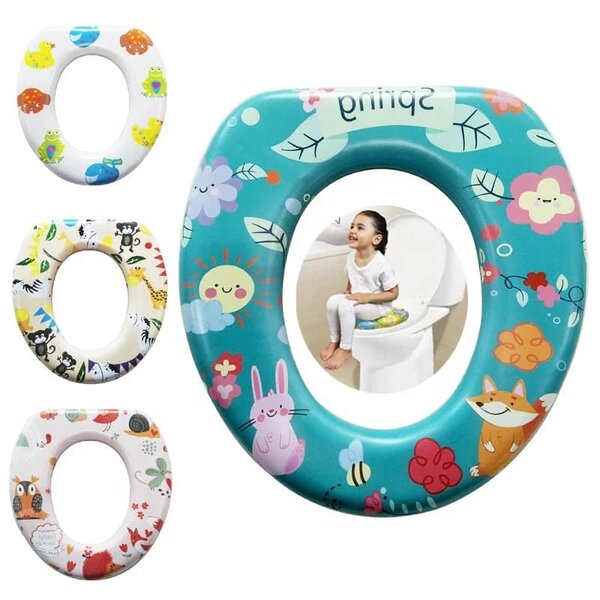 Kids soft toilet seat