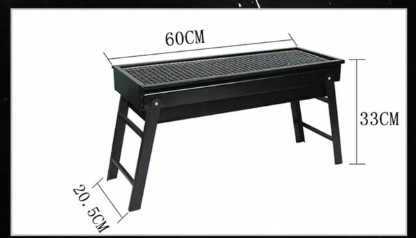 Barbecue portable pliant 60cm