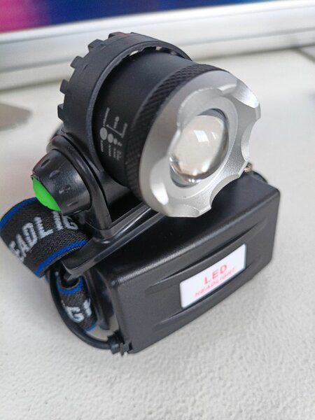 Lampe frontale LED rechargeable