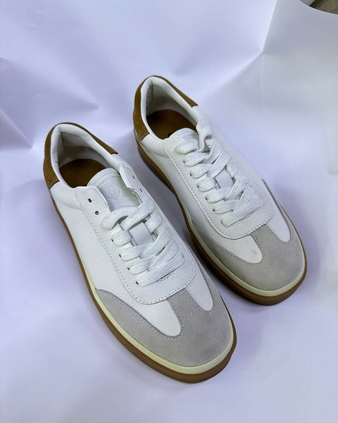 Кроссовки белые