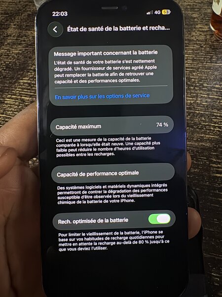 iPhone12 Pro Bleu Pacific