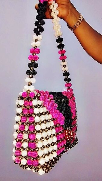 Handmade Beaded Handbag