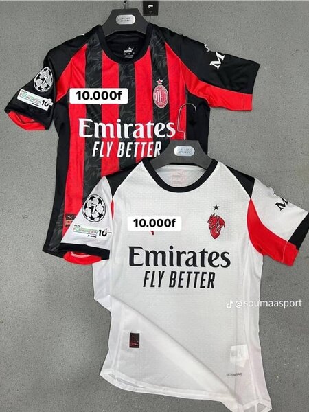 Maillots de football élégants