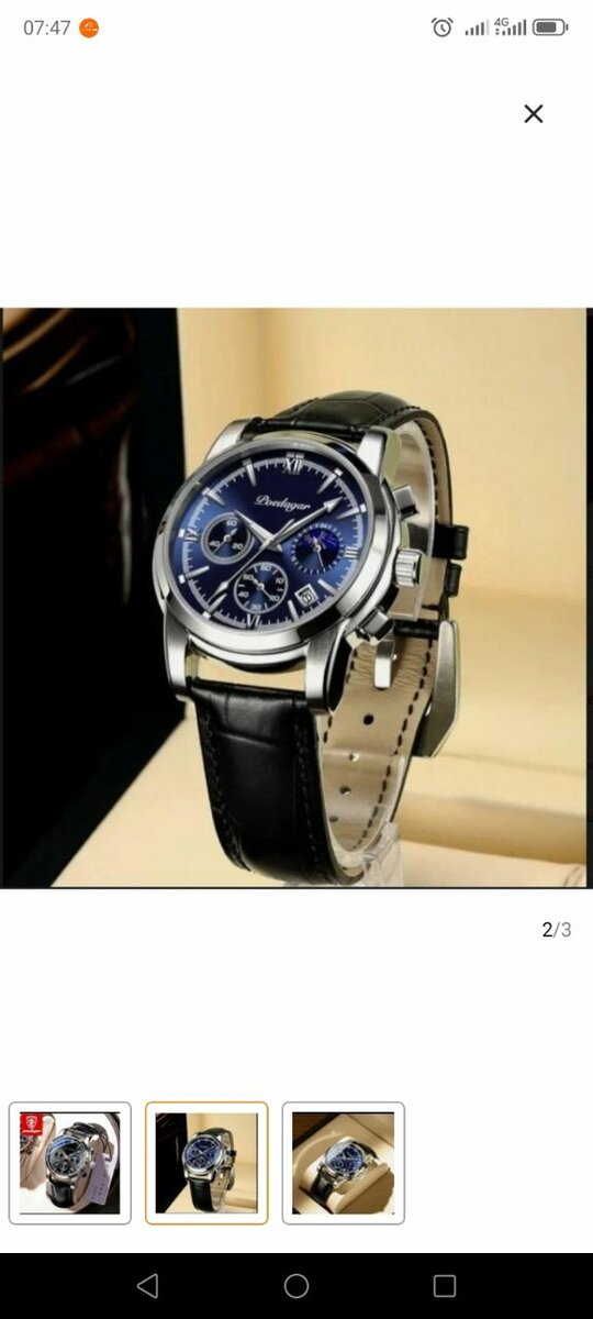 Montre Chronographe Élégante