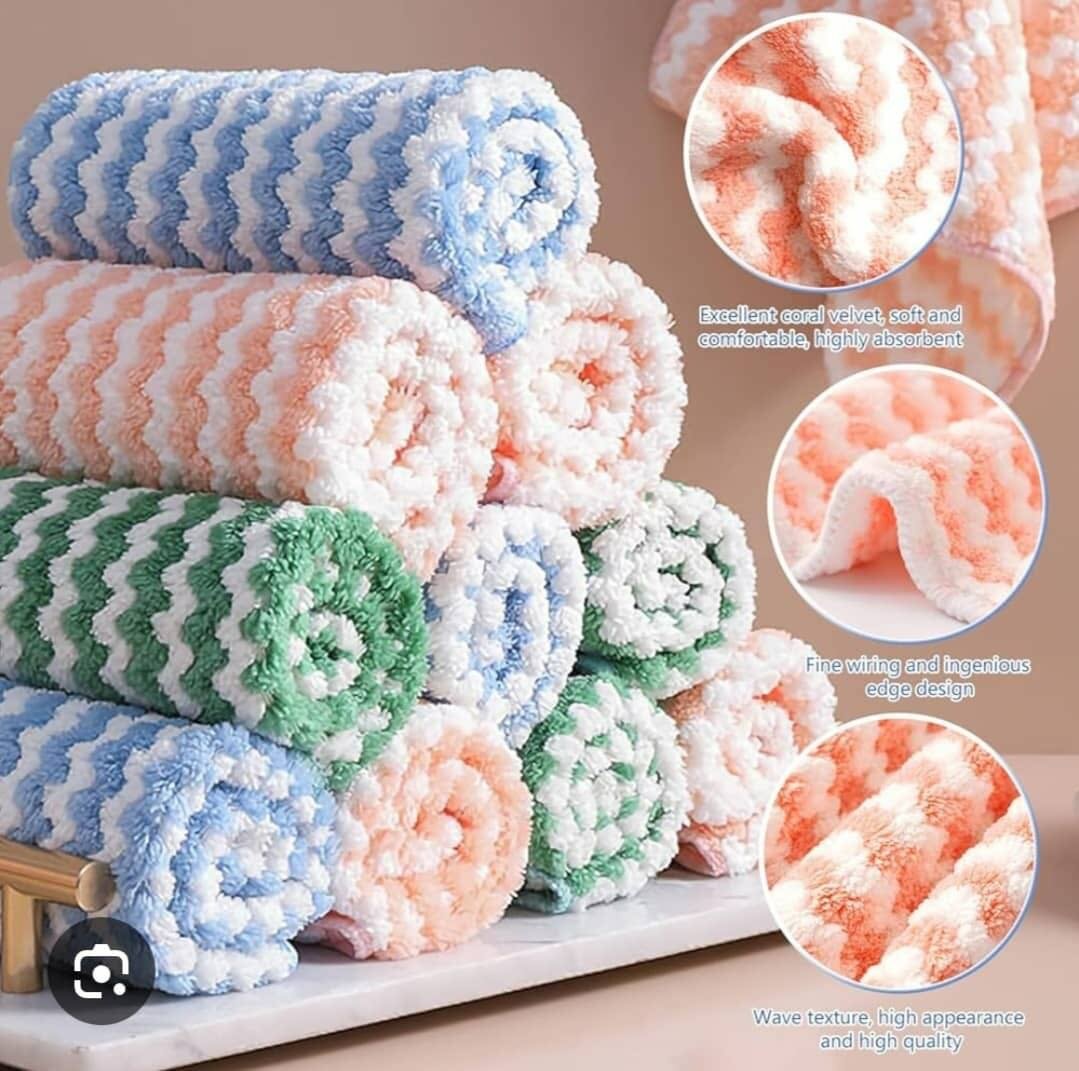 Serviettes en microfibre ultra douces absorbantes