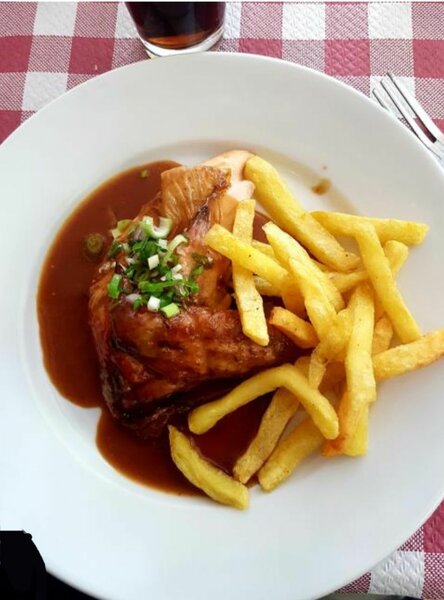 Frite poulet