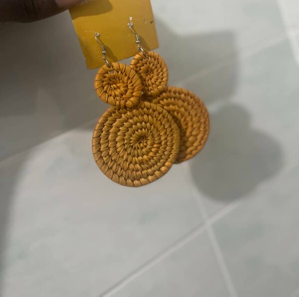 Beach Weaved earrings