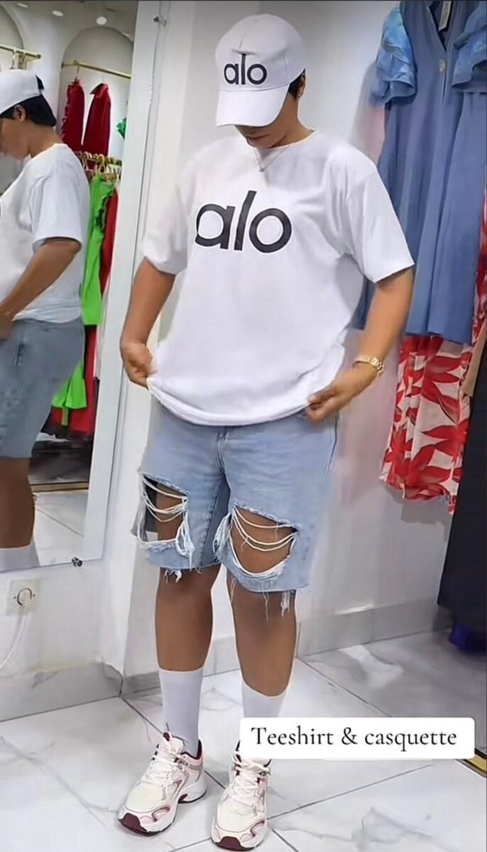 Ensemble T-shirt et Casquette