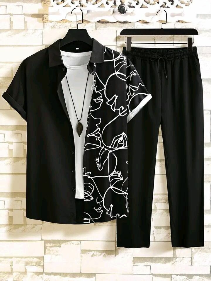 Ensemble Décontracté Homme Élégant