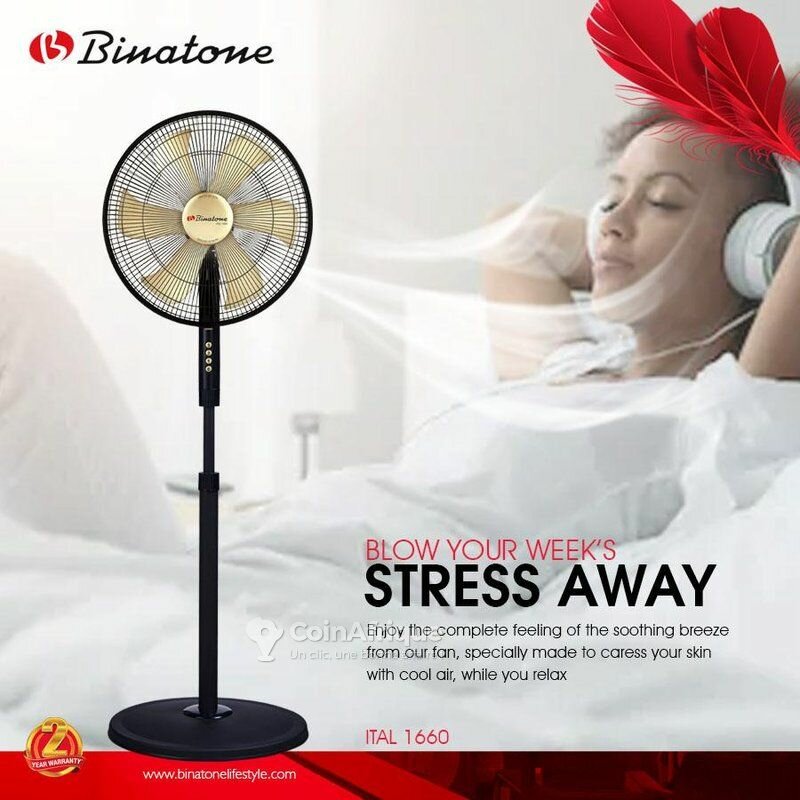 Ventilateur sur pied Binatone
