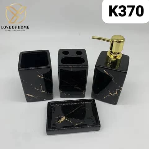 bathroom organizer set