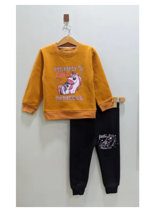 Winter Fleece Track suits for Kids Girls