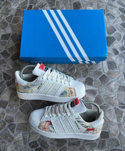 Baskets blanches adidas