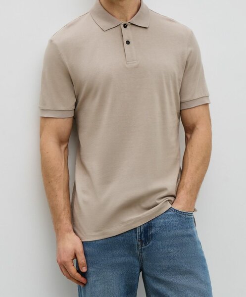 Polo Homme Kaki