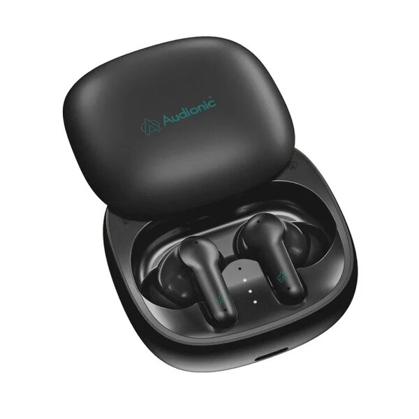 Audionic Airbud 550 Quad MIC ENC Earbuds, Gaming Mode, IPx4