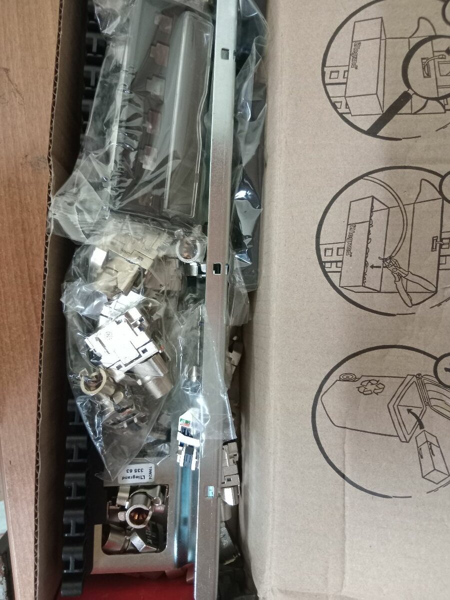 Panneau de brassage Legrand RJ45