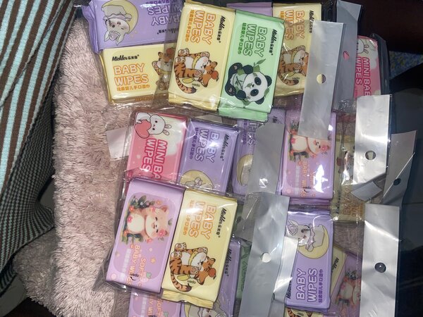 Lingettes Bébé Douces Motifs Animaliers