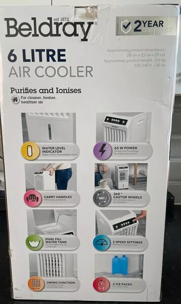 Air cooler, Purifier and Ioniser UK