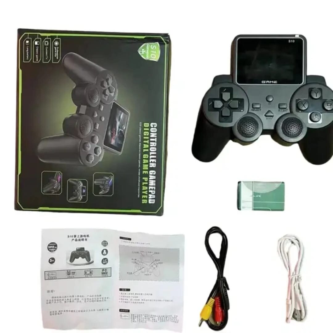 Manette de jeu portable avec écran