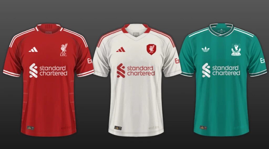 Maillot de Liverpool 2025-2026