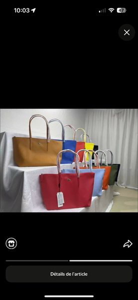Sac à main Lacoste