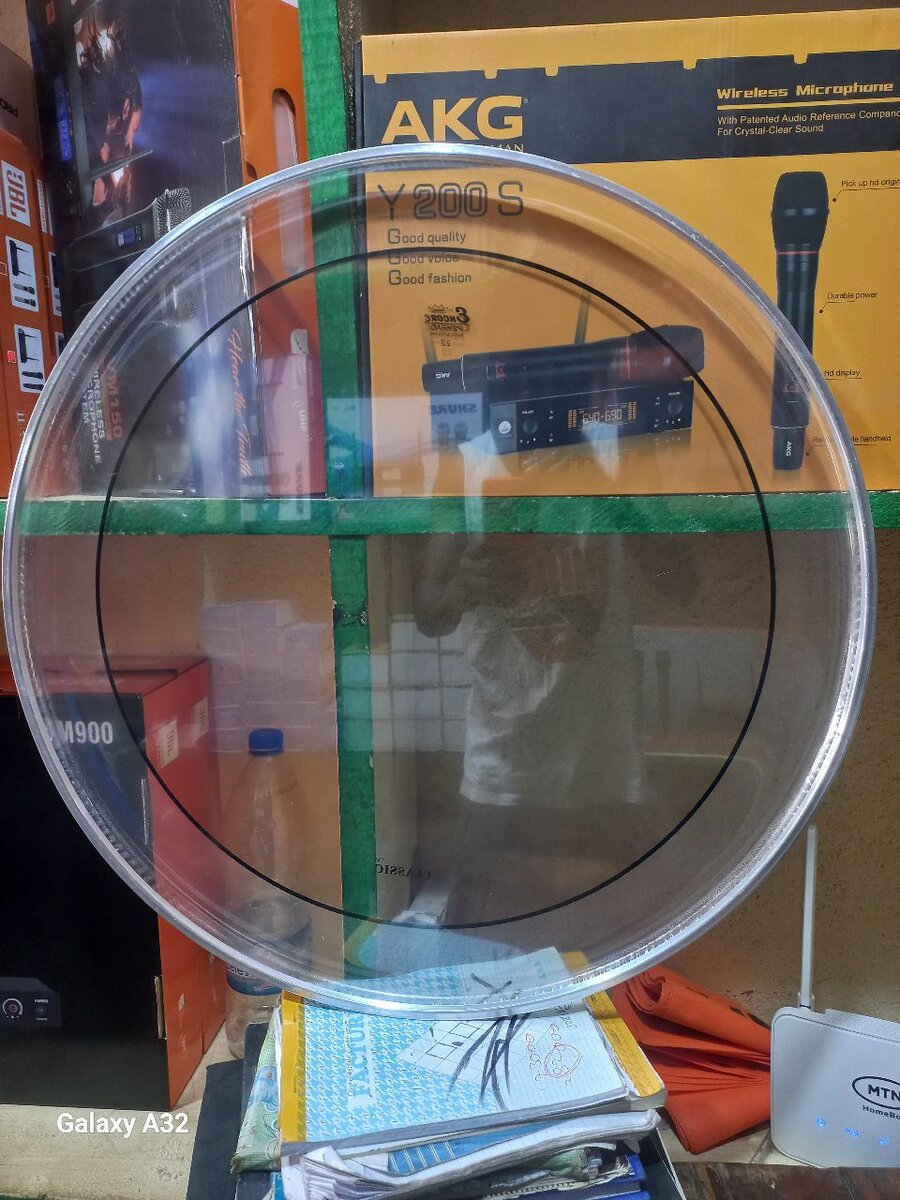 Peau de grosse caisse doublé