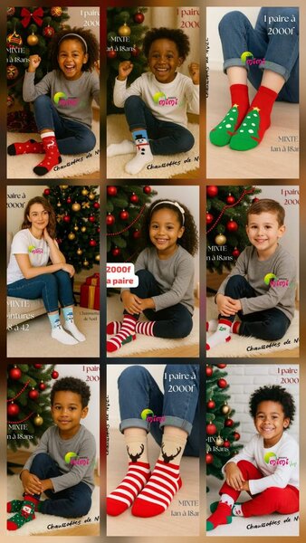 Chaussettes de Noëlpour tous