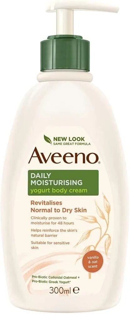 AVEENO Daily Moisturising Yogurt Body Cream 300ml