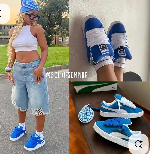 Sneakers bleus Puma homme