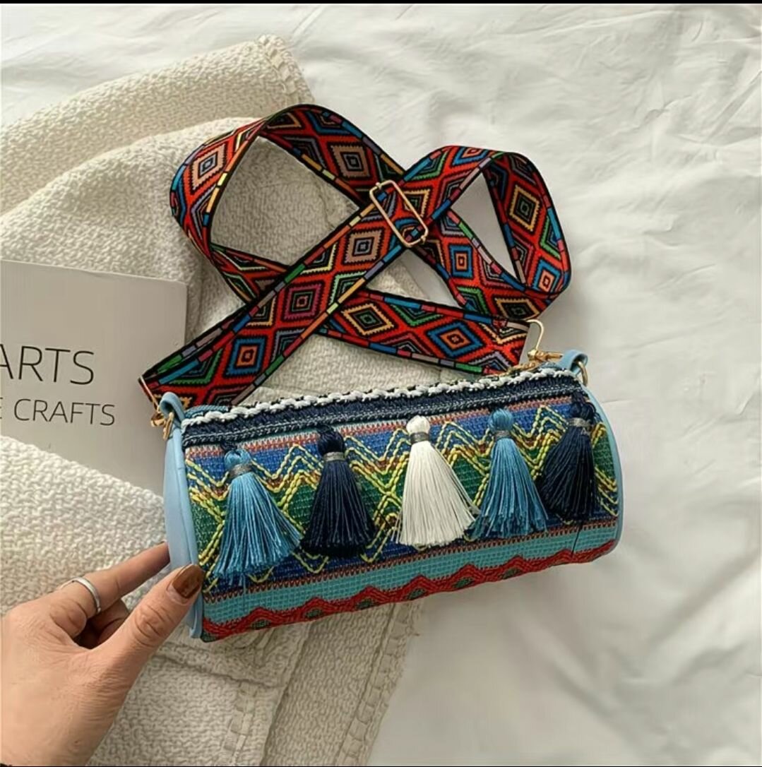 Sac bohème avec bandoulière