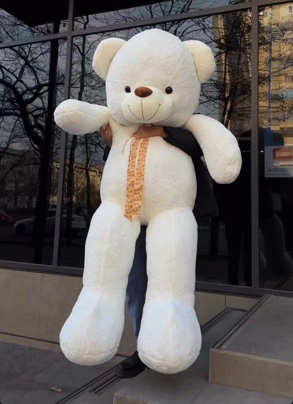 Большой плюшевый мягкий мишка 180см