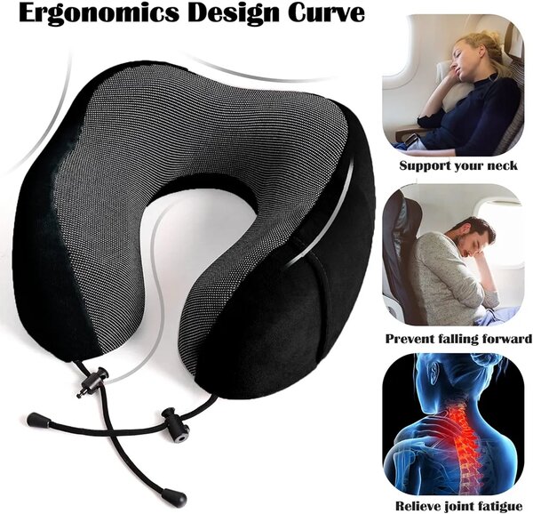 Oreiller cervical voyage et Support de Cou