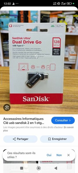 SanDisk Clé USB-C 256GB