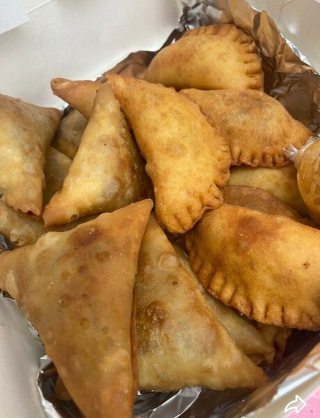 Assortiment de pastel samoussq