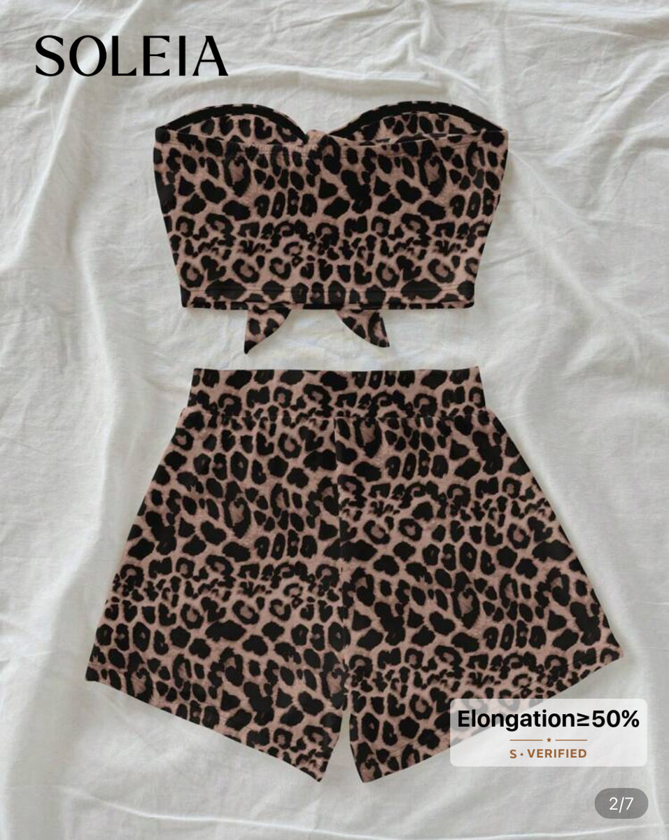 Ensemble Léopard Femme Glamour