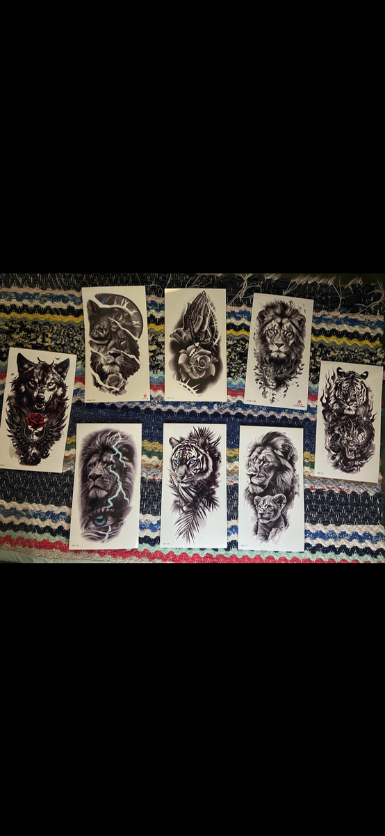 Tatouages temporaires d'animaux