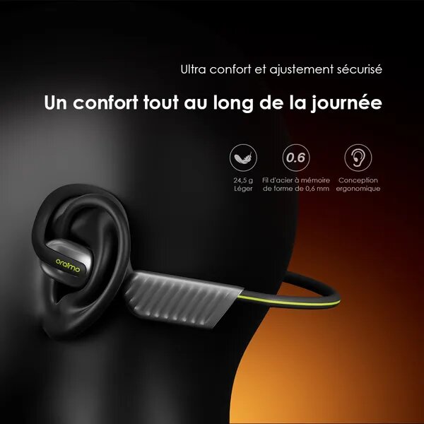 Écouteurs Bluetooth Oraimo Open-Ear