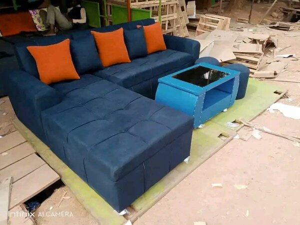 Canapé moderne en velours