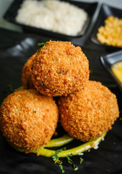 Boulettes de viande panées