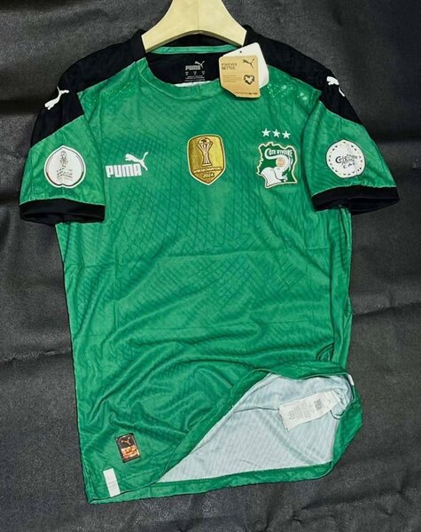 Maillot Puma football vert