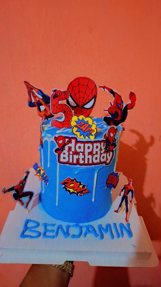 Spiderman Cake