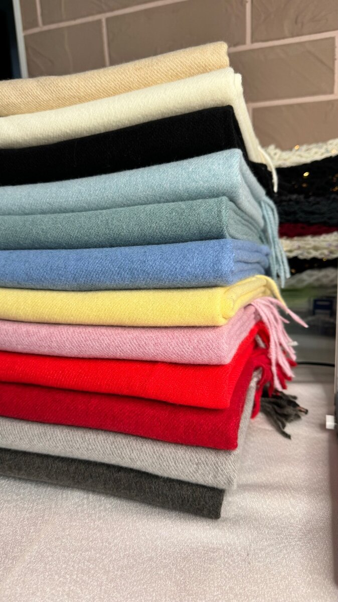 Кашемировые шарфы