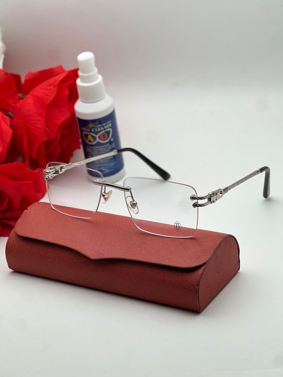 Lunettes sans monture élégantes