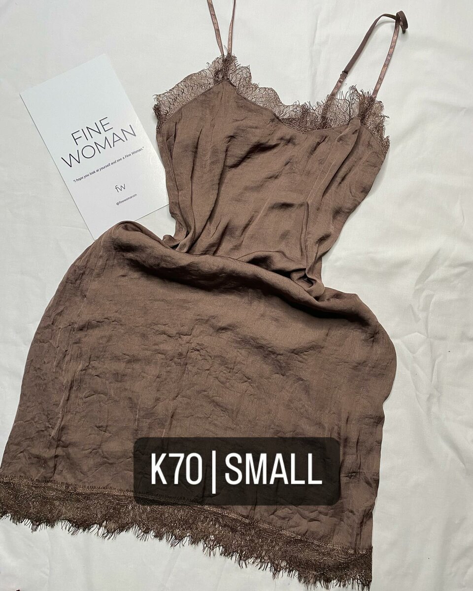 Beautiful Women's Pajama Dress brown