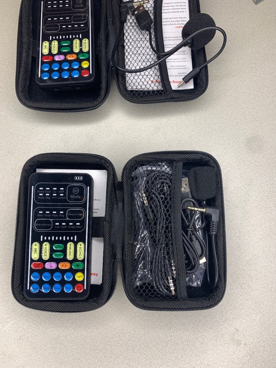 Handheld voice changer i9