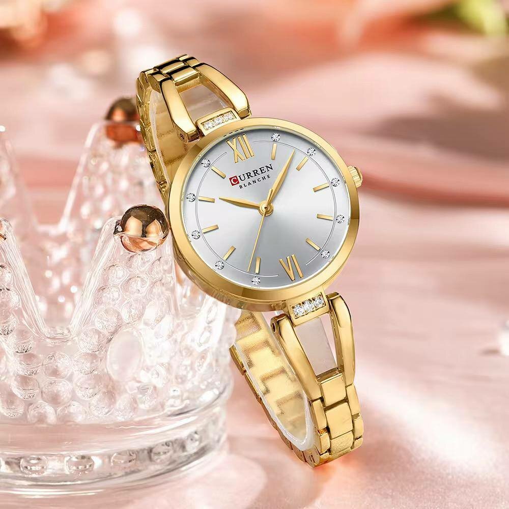 Montre Femme Classique Dorée