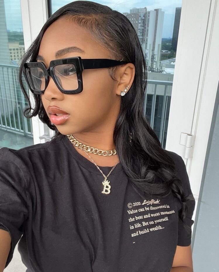 Lunettes de soleil rétro noires